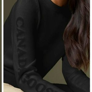 CANADA GOOSE SATURNA CREWNECK WORDMARK